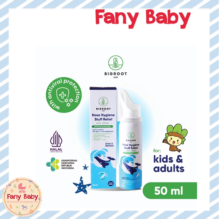 BIGROOT CARE NOSE HYGIENE STUFF RELIEF 50ML