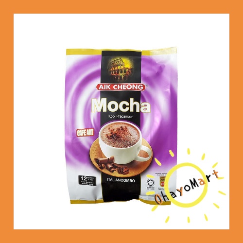 

AIK CHEONG "NEW" MOCHA / AIK CHEONG CAFFE MOCHA ITALIAN COMBO 300GRM