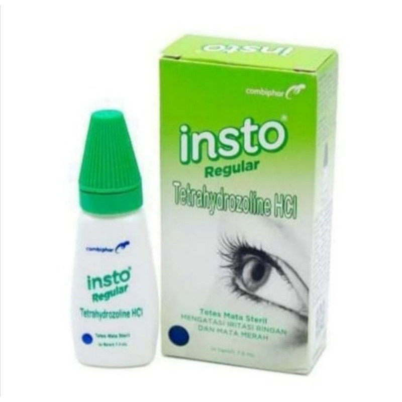 Insto Eye Drop Reguler 7.5ml - untuk mata merah TETES MATA