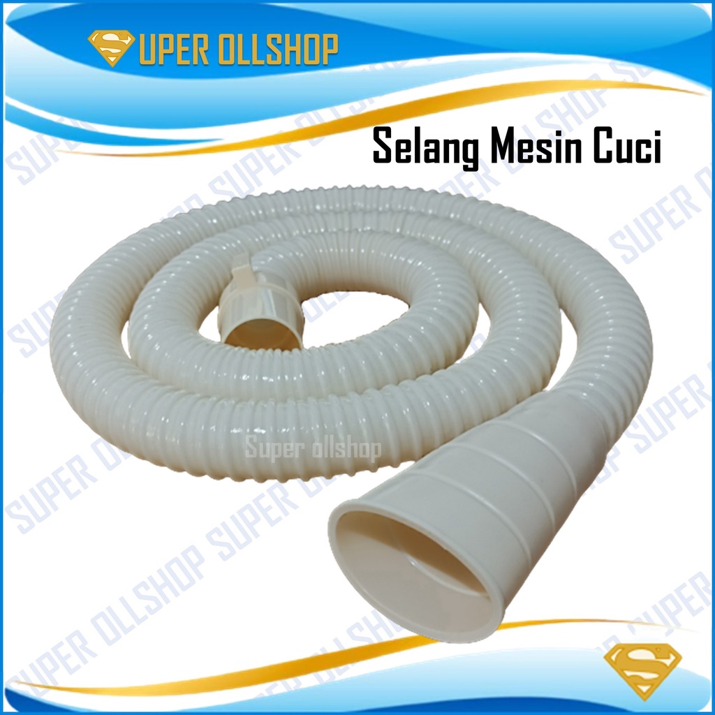 Selang Mesin Cuci / Selang Pembuangan Selang Air Mesin Cuci Elastis Flexible / Slang Pembuangan Air Mesin Cuci Murah