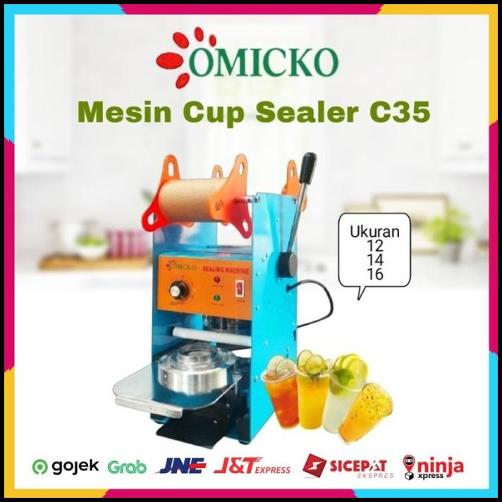Promo Mesin Cup Sealer Press Gelas Plastik Omicko C39
