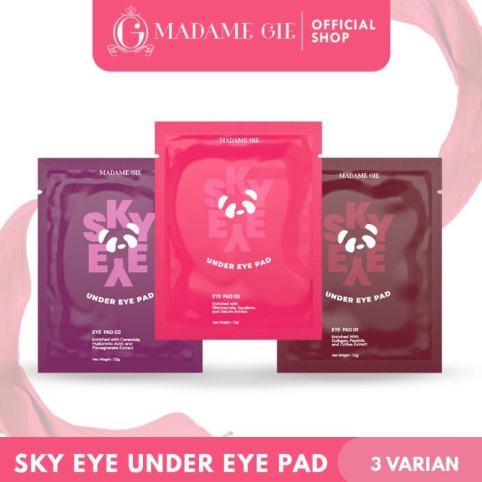 MADAME GIE SKY EYE UNDER EYE PAD - MASKER MATA t-agogo Berkualitas