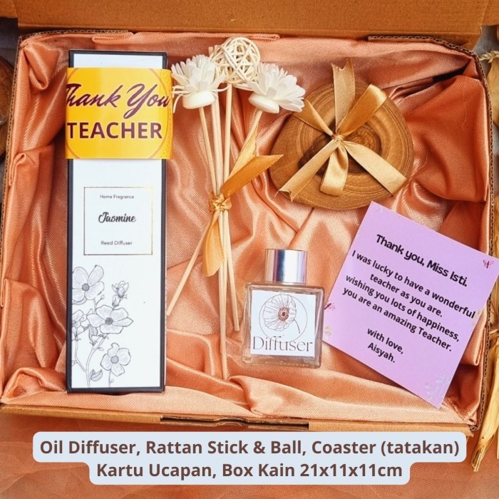 

(COD) Hampers Guru Flower Diffuser / Kado Guru Teacher Day - Flower Diffuser