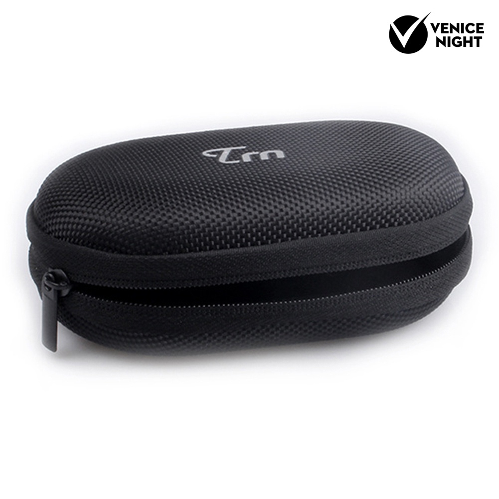 (VNEP) (Berkabel) TRN Oxford Fabric Portable Dust-proof Earphone Headset Storage Bag Box Container