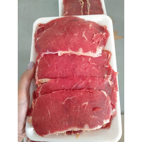 

daging tanpa lemak slice topside segar fresh halal 1 kg berkualitas