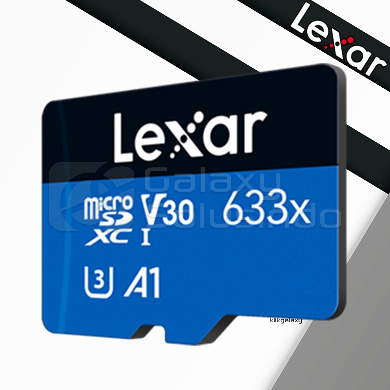 LEXAR Micro SD card 64GB 633x up to 100mb/s + Non Adapter