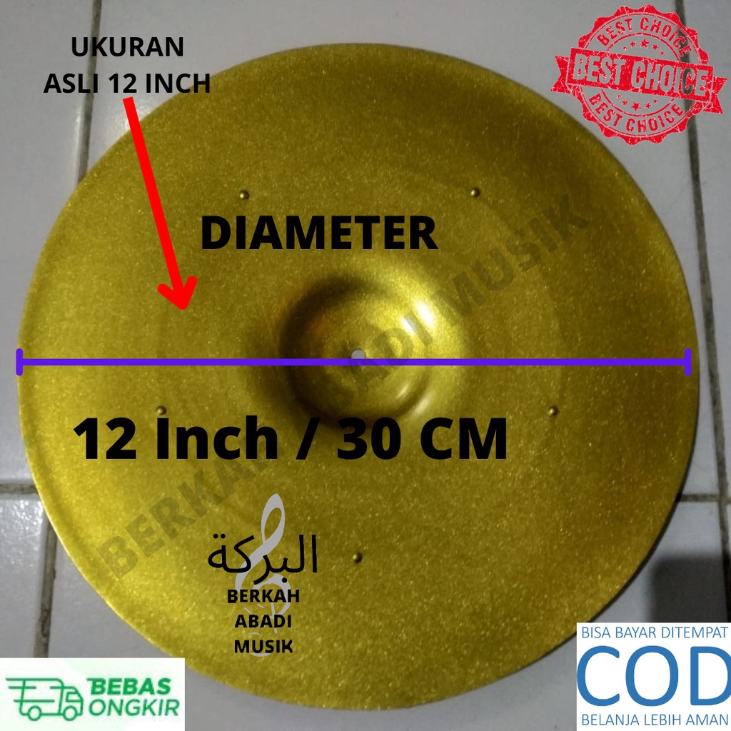 CYMBAL 12 INCH CYMBAL MARAWIS CYMBAL DRUM CYMBAL DRUMBAND CYMBAL MURAH CYMBAL SPLASH 12 CIMBAL DRUM 