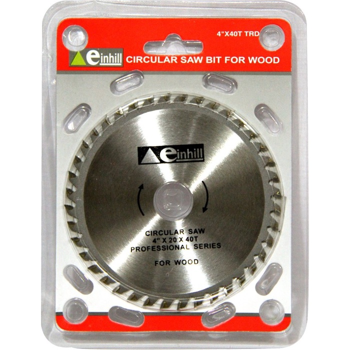 EINHILL MATA GERGAJI KAYU CIRCULAR SAW TRD 4" X 40T MULTI CUTTING