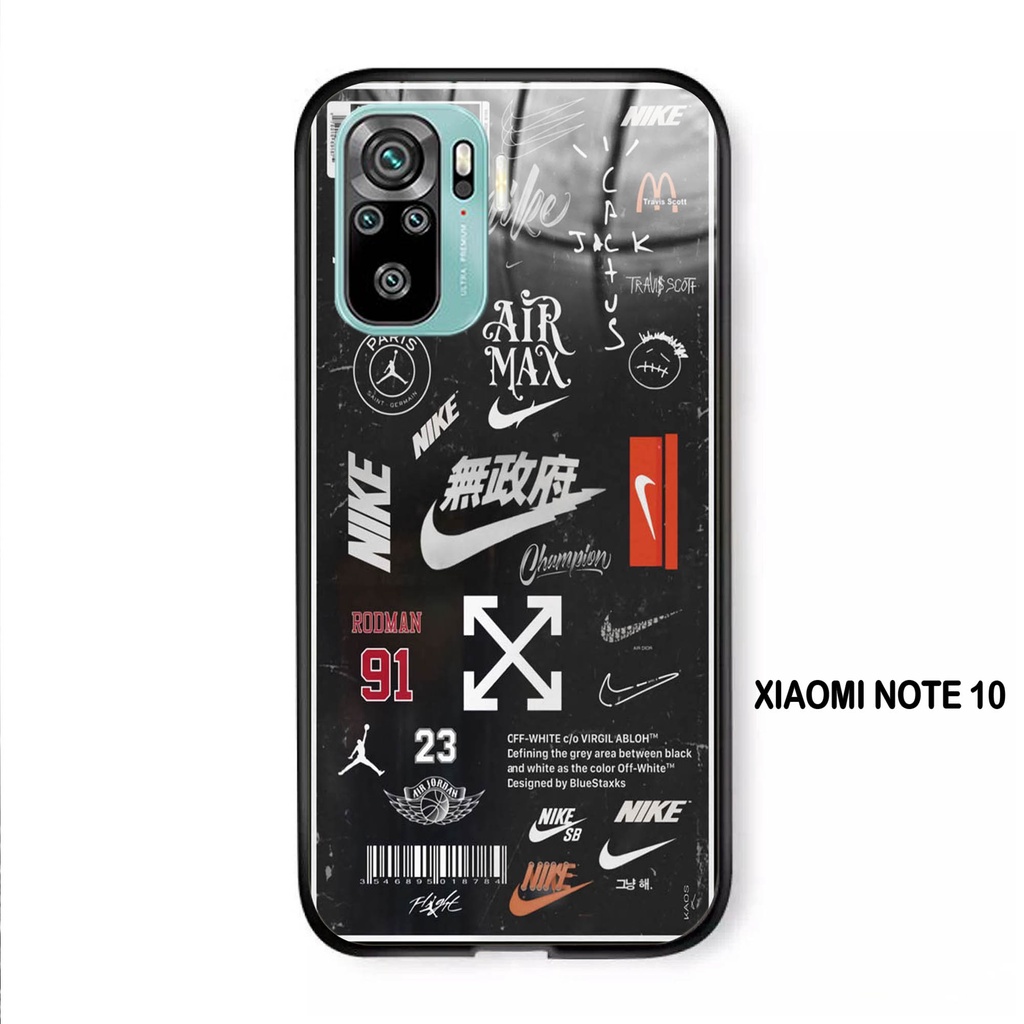 Softcase Kaca XIAOMI REDMI NOTE 10  - Case Handphone XIAOMI REDMI NOTE 10 [T69]