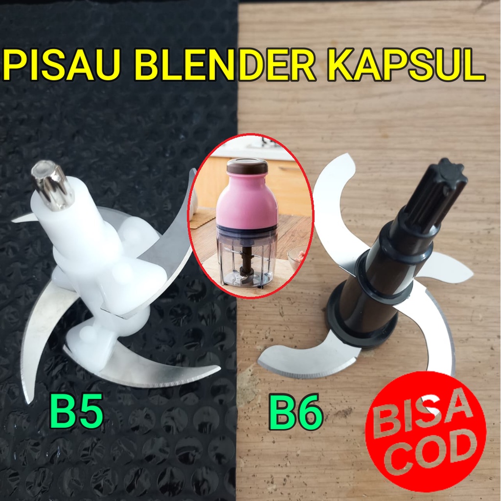 Jual Pisau Blender Kapsul Tajam Kuat Cutter Blade Quatre Sparepart