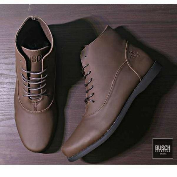 Sepatu Pria BUSCH Brodo Razor OriginaL - Hitam, 40