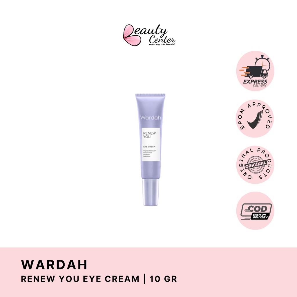 WARDAH Renew You Anti Aging Eye Cream 10gr  / Krim Mata [BPOM]