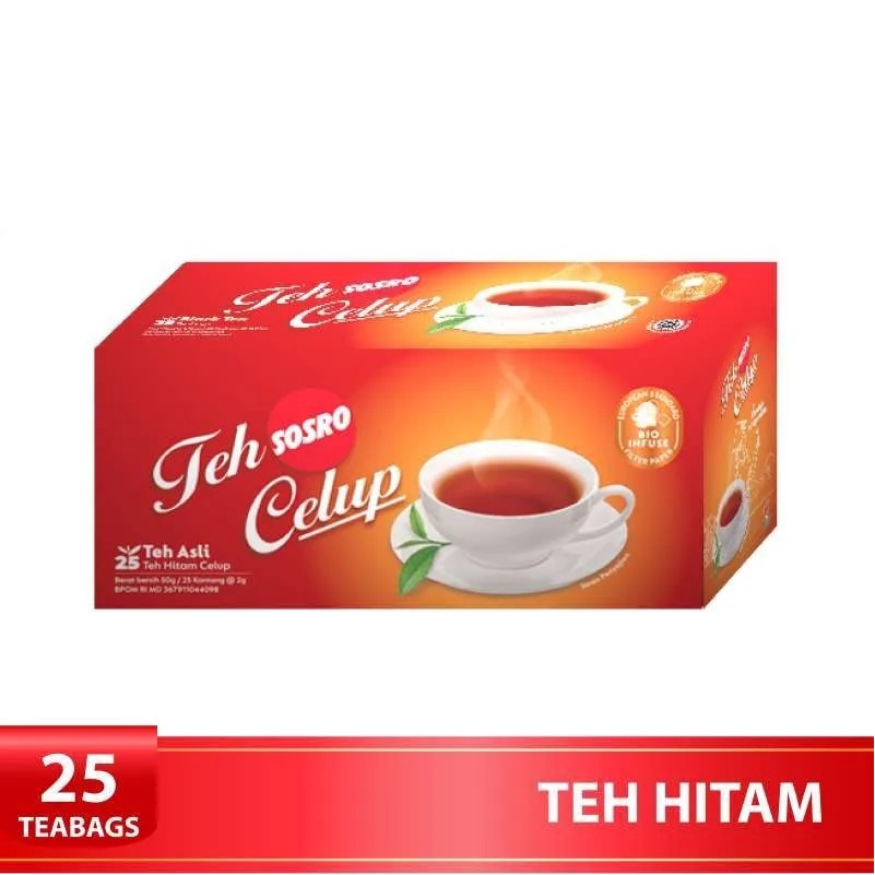 

Teh Celup Sosro Black Tea 25 x 2 gr