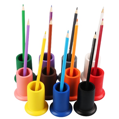

Montessori - Colored Inset Pencil Holder