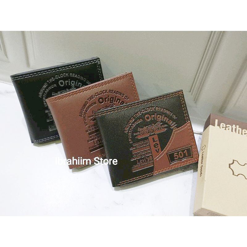 PREMIUM DOMPET PRIA KULIT SINTETIS MURAH / DOMPET PRIA KECIL TIPIS PANJANG MURAH