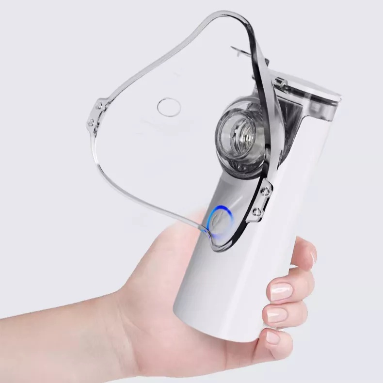 Portable Mesh Nebulizer Alat Inhalasi Terapi Pernafasan Ultrasonic Inhaler W301