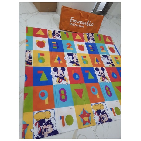 ❤ IJN ❤ EVAMATIC MATRAS LIPAT Playmat Bayi Karpet Lipat Anak lebih tebal Kualitas tinggi 180 x 200cm Bayi Tikar Lipat Foam Matras tikar Playmate bayi murah