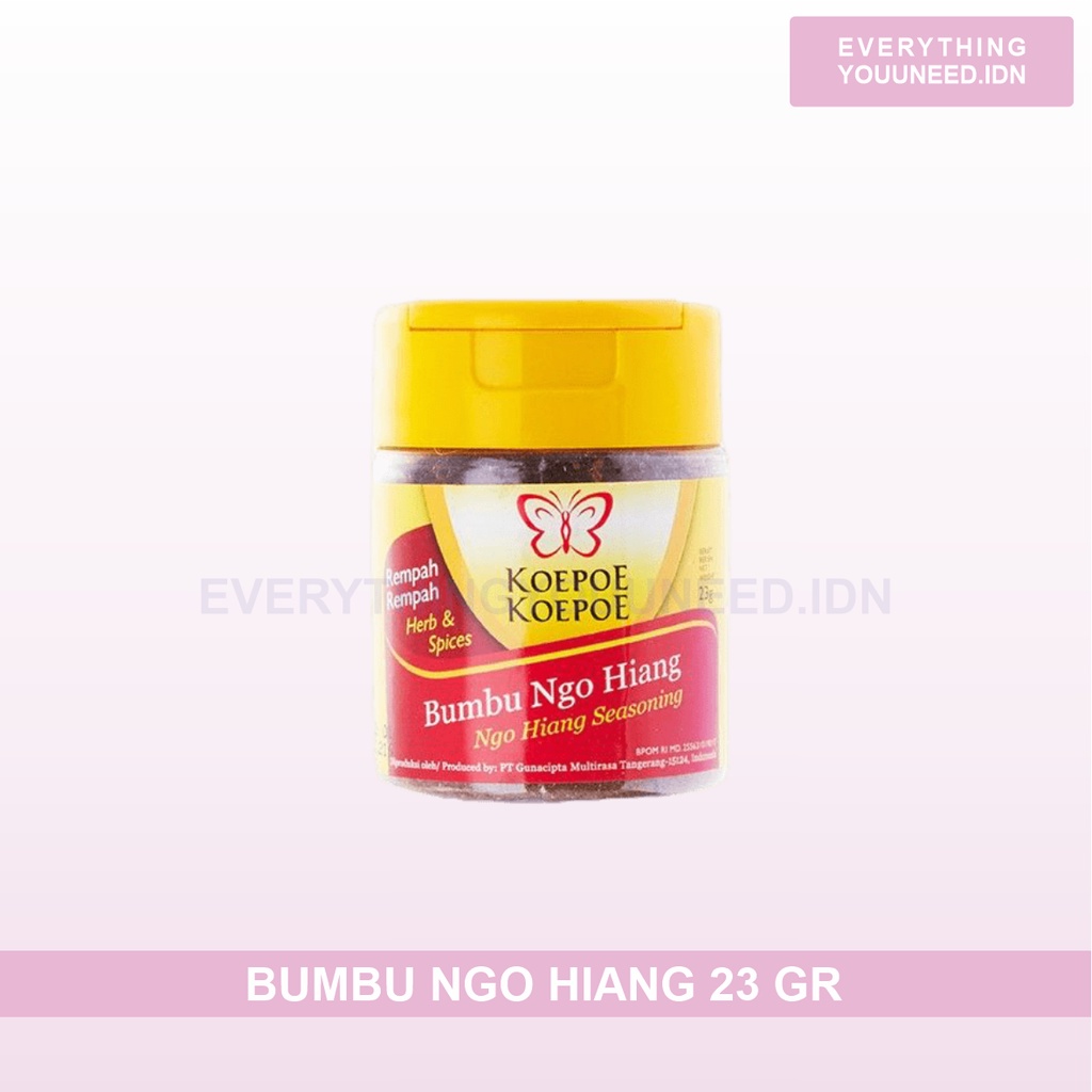 

Bumbu Ngo Hiang Bubuk 23 Gr Koepoe Koepoe