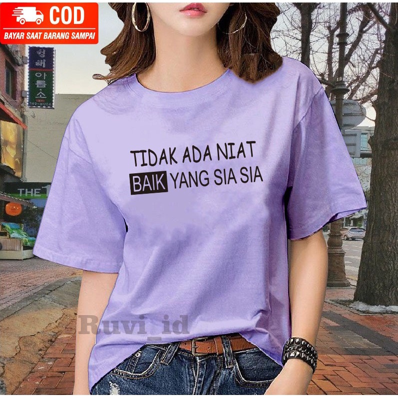 Ruvi_id-KAOS DISTRO / BELI 3 GRATIS HEADSET EXTRA BAS / KAOS KATA-KATA KEKINIAN / KAOS WANITA / KAOS PRIA / KAOS OBLONG / BLUS / T-SHIRT / KAOS WANITA KOREAN STYLE / ATASAN WANITA DEWASA / ATASAN REMAJA / KAOS OVERSIZE / KAOS IMPORT / BAJU MURAH