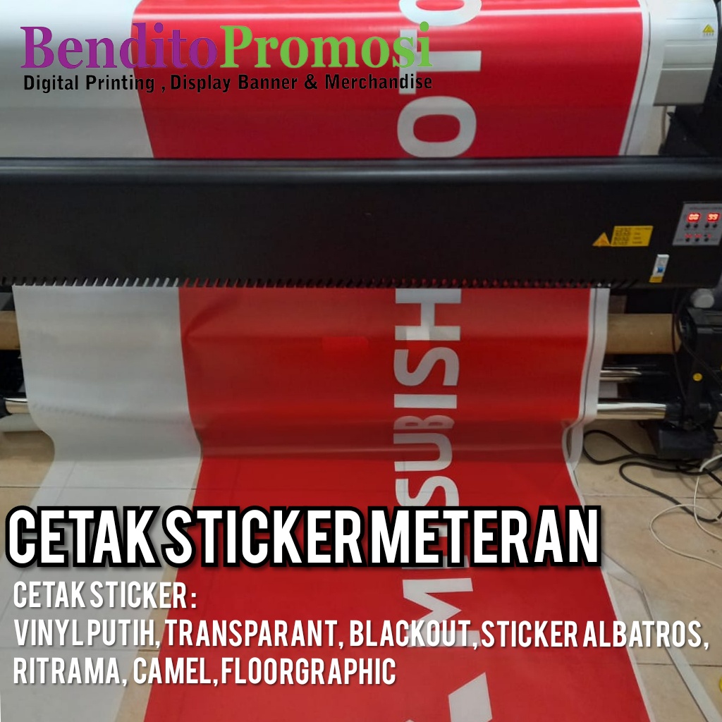 Jual Cetak Sticker Vinyl Ritrama Meteran Print Stiker Bo Cetak Stiker Besar Print Stiker 5815