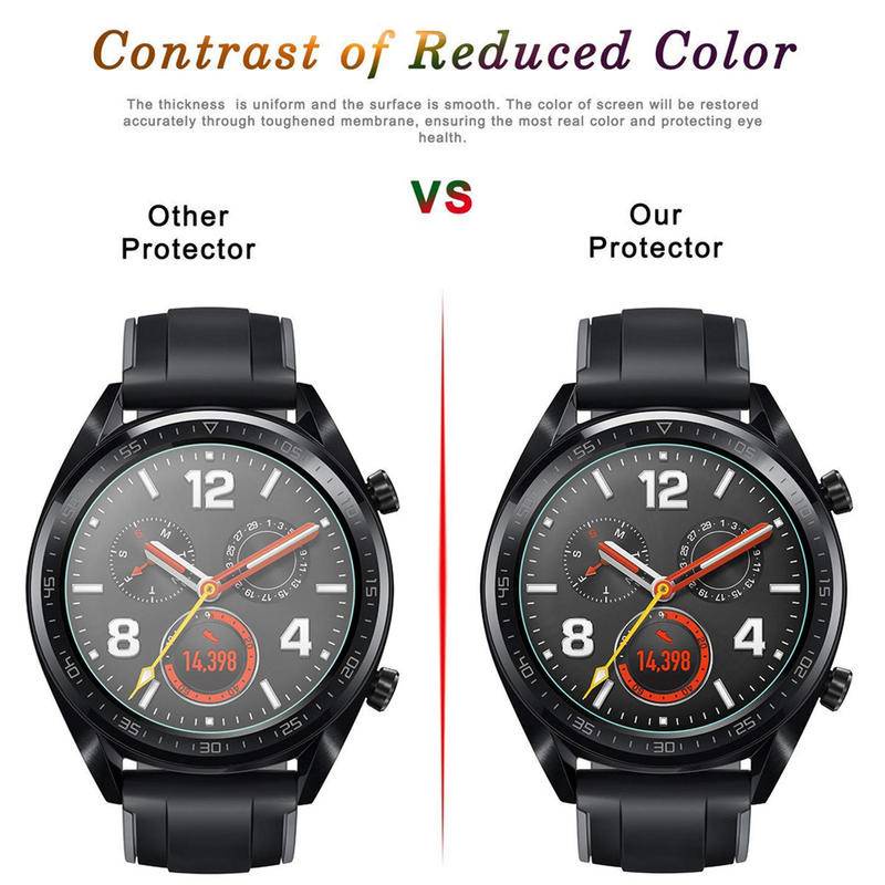 Tempered Glass Pelindung Layar Smartwatch Huawei Magic Watch GT2 2 Pro 46mm Tahan Ledakan Untuk Honor S1 GT
