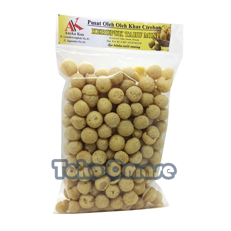 

Kerupuk Tahu Bulat Oleh Oleh Khas Cirebon