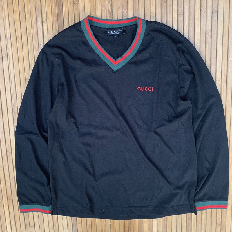 kaos longsleeve gucci vintage second