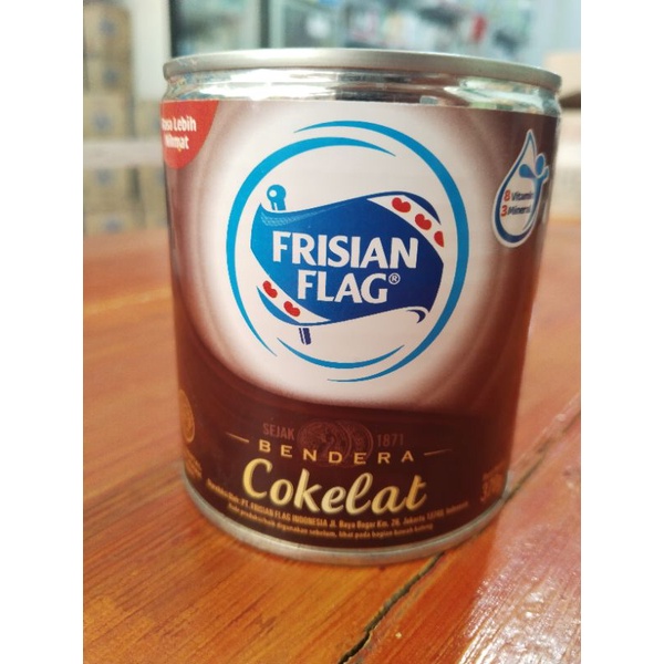 

Susu kental manis frisian flag 370gr cokelat