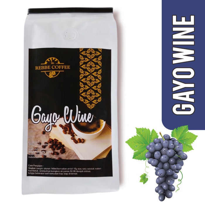 

KOPI GAYO WINE BUBUK 500G