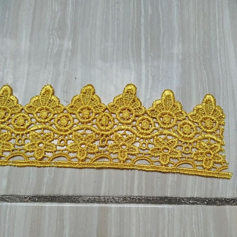 RENDA GIPER GYPER LEBAR 6CM HARGA PER 1 METER KODE 95422