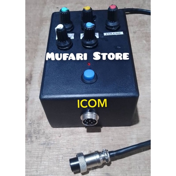 MYCOM EFEK VOCAL untuk RIG ICOM IC-25 IC-27 IC-28 IC-228 IC-229