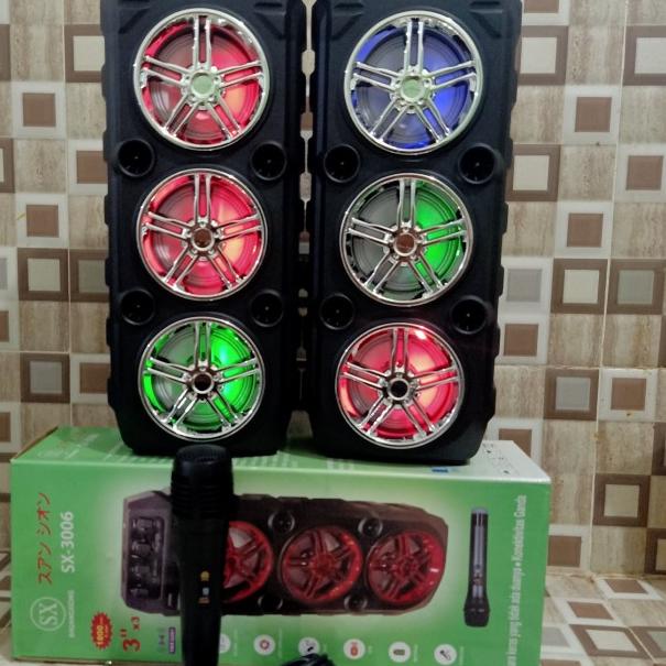 Speaker Bluetooth Terbaru SX 3006 free mic - Salon aktif 3006