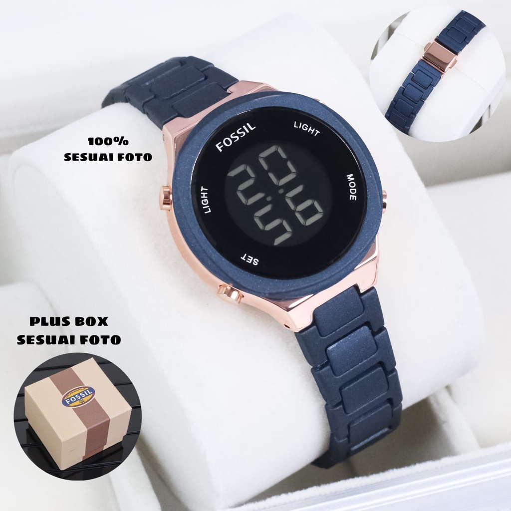 BEST SELLER JAM TANGAN PRIA WANITA FS4 DIGITAL E115 TALI RANTAI TANGGAL BULAN LAMPU AKTIF FREE BOX ORI &amp; BATERAI || JAM TANGAN FASHION PRIA JAM TANGAN CEWEK MURAH