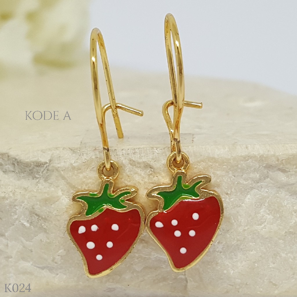 PGX Anting Anak Xuping Aksesoris Perhiasan Lapis Emas Premium - K024