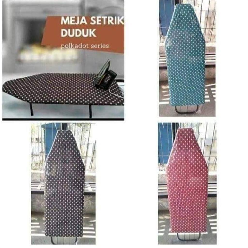 YA 1.001 - Alas Setrika Berdiri Dan Duduk Meja Setrika Lipat Besi Serbaguna Meja Setrika Berkualitas