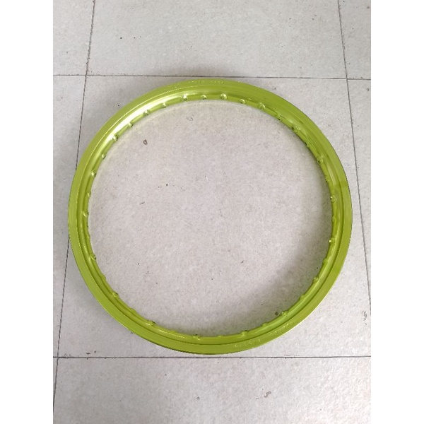velg aluminium rosi rossi italy ukuran 140 17 warna hijau stok lama nos