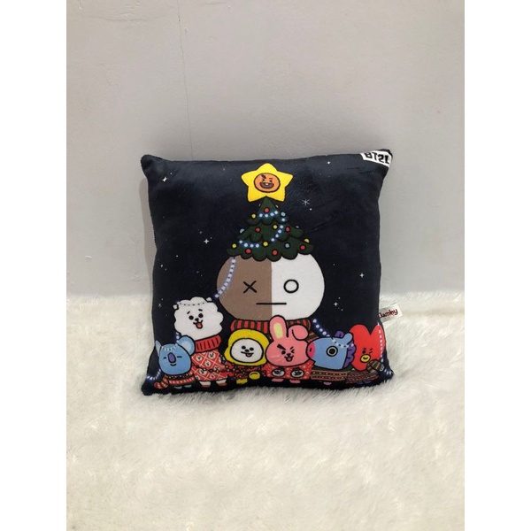 Bantal Chirstmas Kotak Empuk Custom Christmas Kado Natal | Bantal Souvenir Aksesoris Sofa