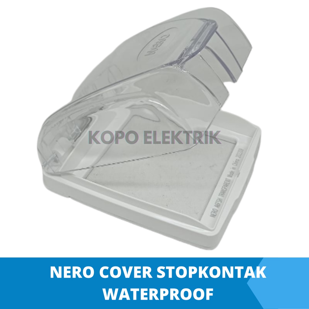 NERO stopkontak + cover waterproof DECORA - Gold