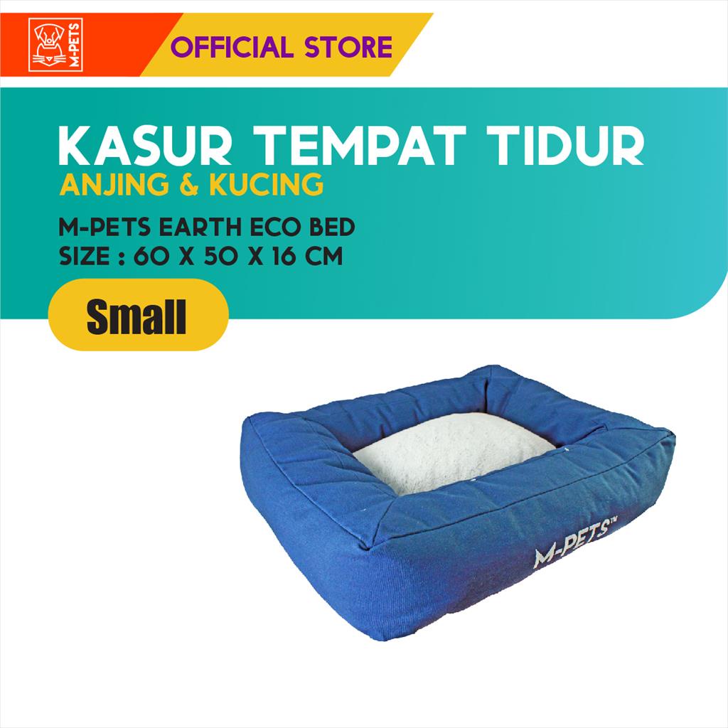 M-Pets Earth Eco Bed Size S / Kasur Tempat Tidur Kucing Anjing