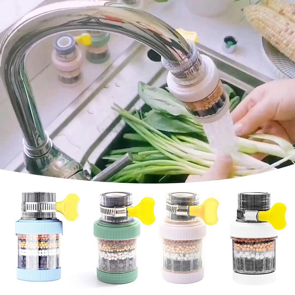 Suyo Filter Keran Universal Hemat Air Adjustable Filtrasi 6 Lapis