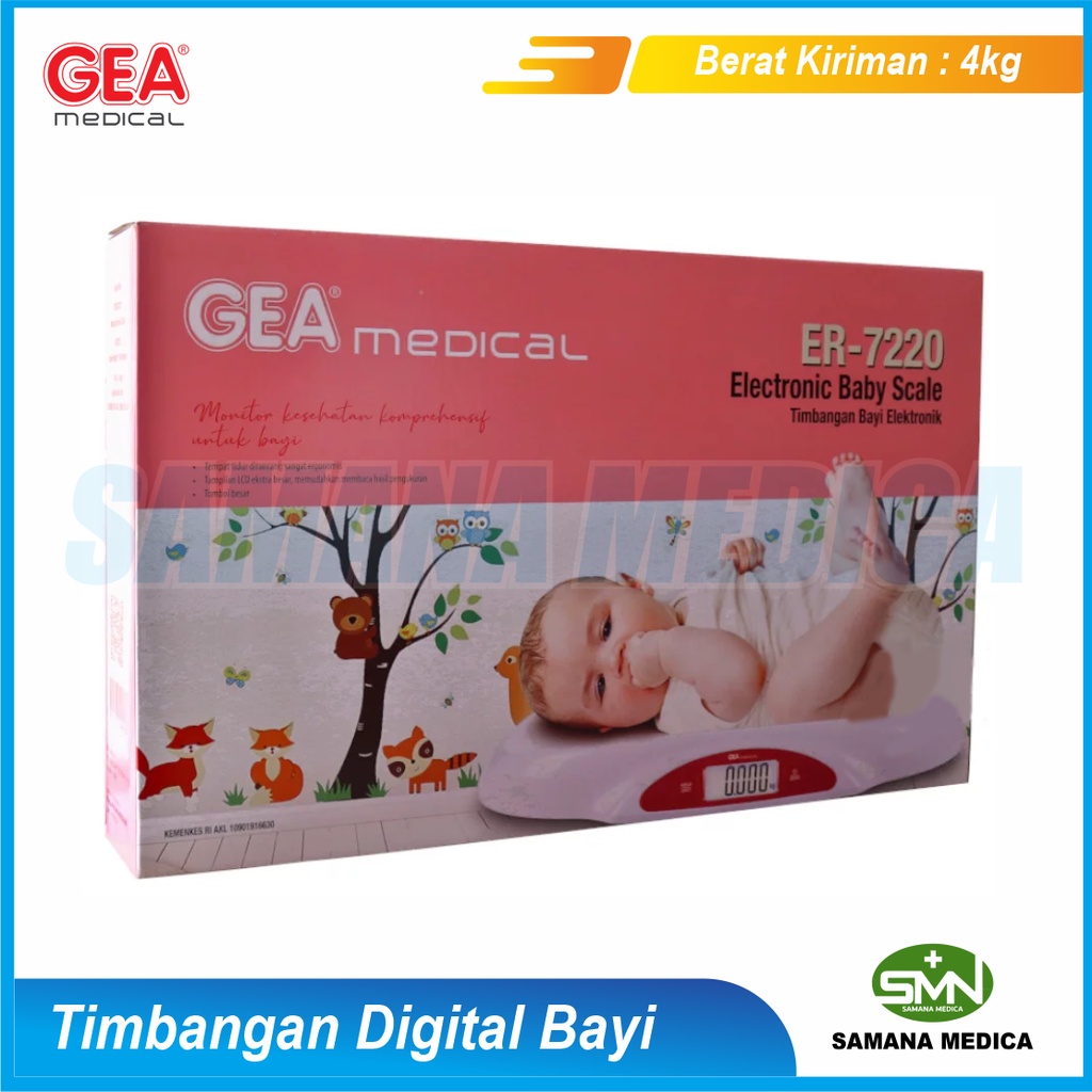 Timbangan Bayi Digital GEA ER7220 Alat Ukur Berat Badan Bayi GEA Promo Murah