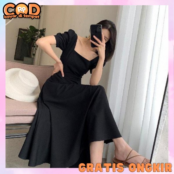 Dres Kondangan Dress Korea Murah Kekinian Mini Dress Remaja Baju Sexy Cewek Remaja Baju Seksi Wanita