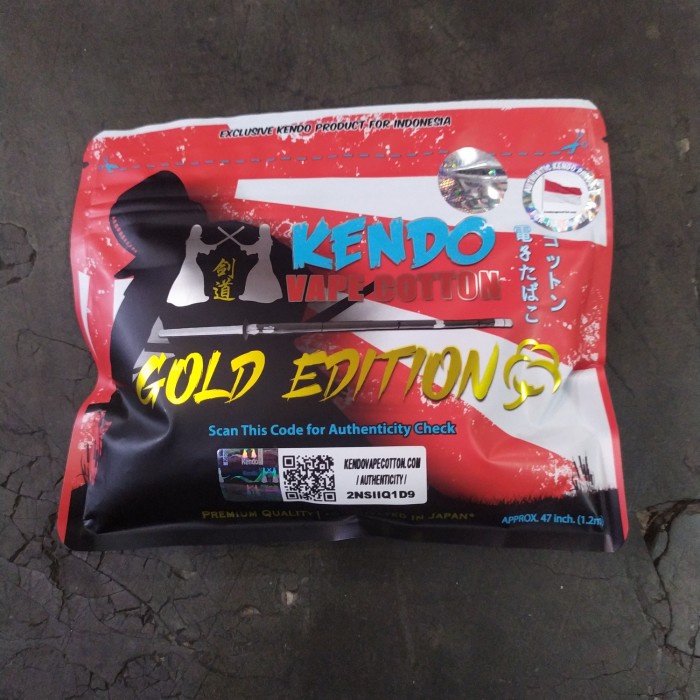 KAPAS KENDO GOLD RED EDITION ORIGINAL