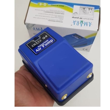 MESIN OXYGEN 2 LUBANG AMARA / Aerator / Aerasi / 2Way Oksigen Aquarium Aquascape Ikan