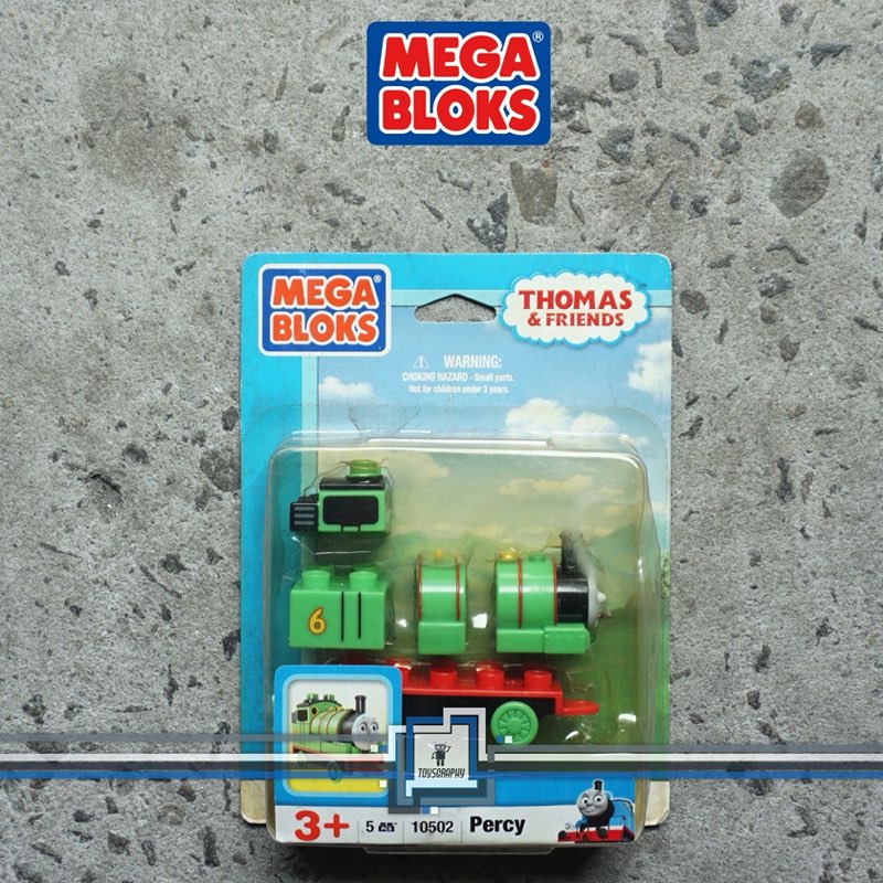 Mega Bloks Thomas and Friends PERCY Train Blocks Brick 10502