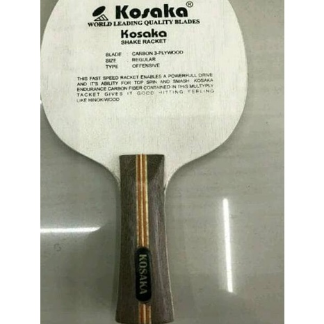 kayu bet tenis meja pingpong blade pingpong carbon kosaka original