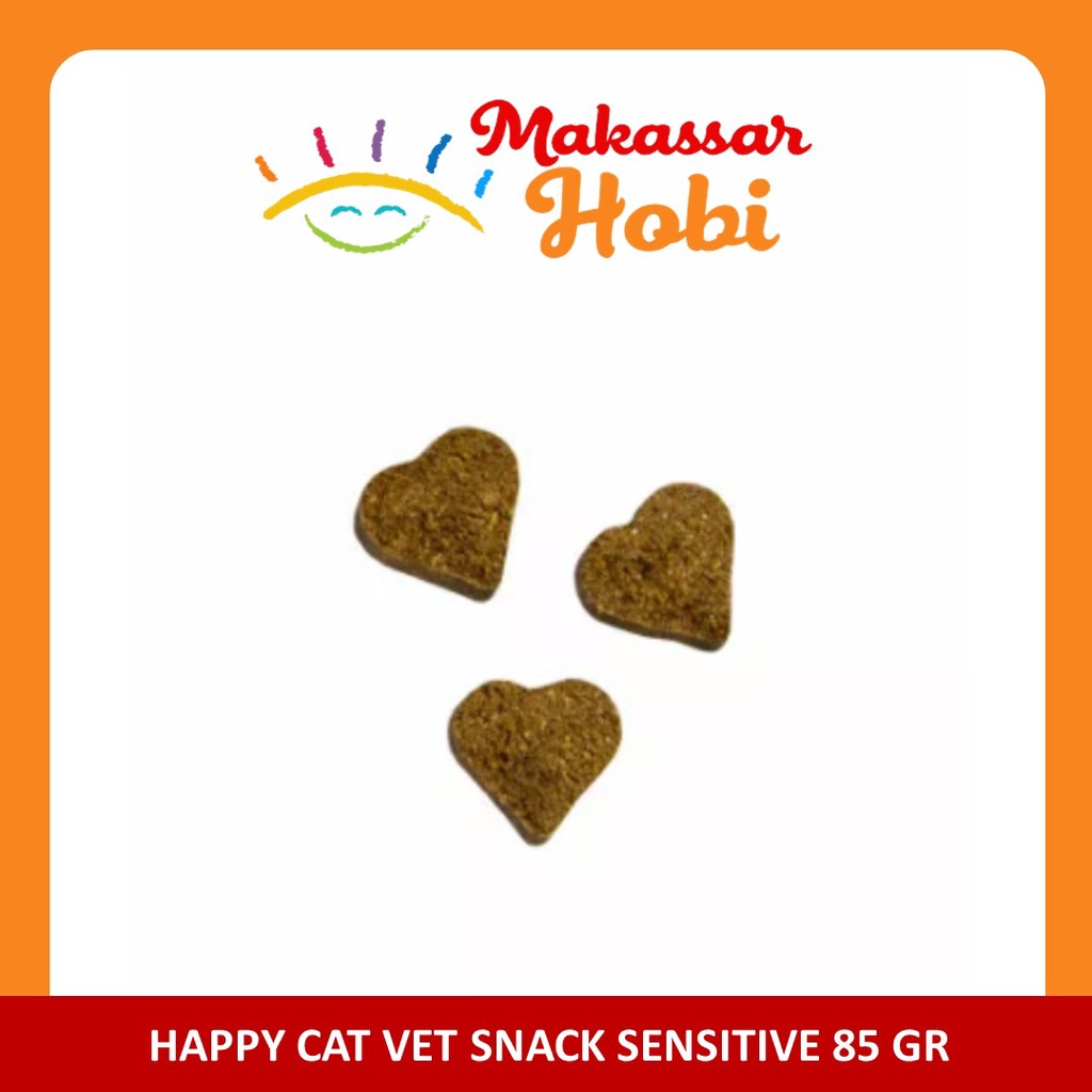 Happy Cat Vet Sensitive Snack 85gr 85 gr Camilan Cemilan Kucing Treats