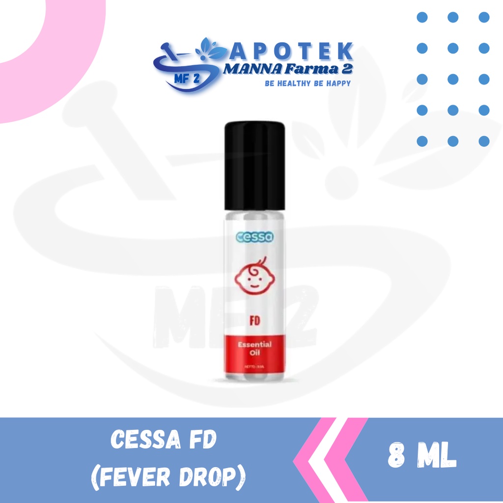 CESSA FEVER DROP ESSENTIAL OIL 8 ML (CESSA MERAH)