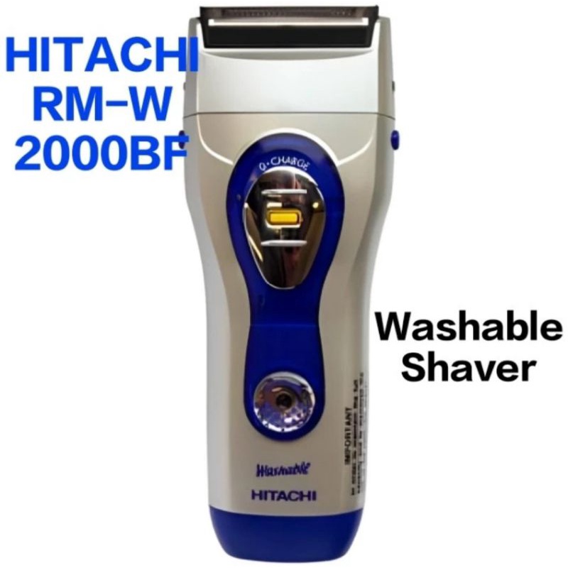HITACHI SHAVER RM W 2000 BF ORIGINAL JEPANG