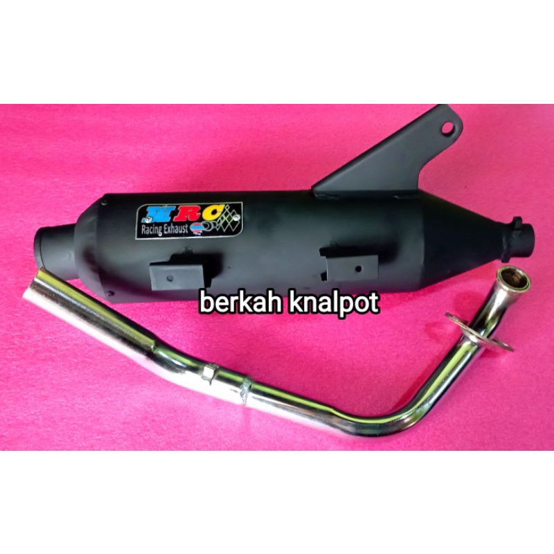 KNALPOT TSUGUGI BOBOKAN WRC BAS PADAT MOTOR HONDA MATIC BEAT KARBU ESP-FI PGM-FI POP STREET OLD NEW 